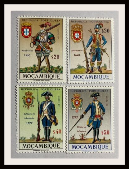 Mozambique Scott # 466-469 Mint Hinged