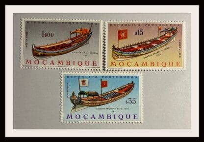 Mozambique Scott # 487-489 Mint Hinged