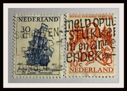 Netherlands Scott # 370-371 Used