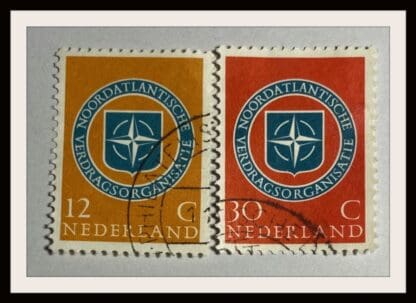 Netherlands Scott # 377-378 Used