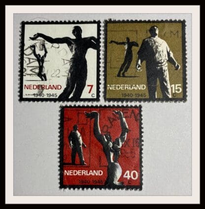 Netherlands Scott # 432-434 Used