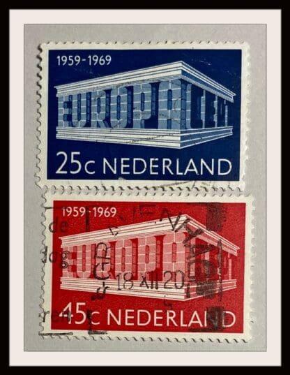 Netherlands Scott # 475-476 Used