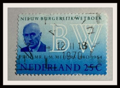 Netherlands Scott # 480 Used