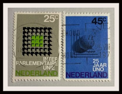 Netherlands Scott # 485-486 Used