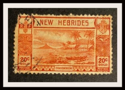 New Hebrides (British) Scott # 53 Used