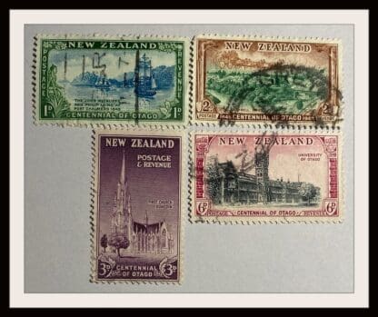 New Zealand Scott # 269-272 Used