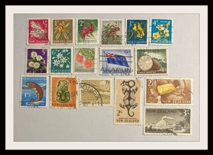 New Zealand Scott # 333-349 Used