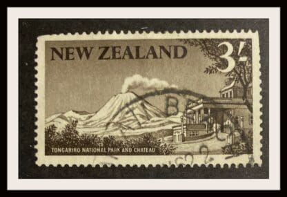 New Zealand Scott # 349 Used