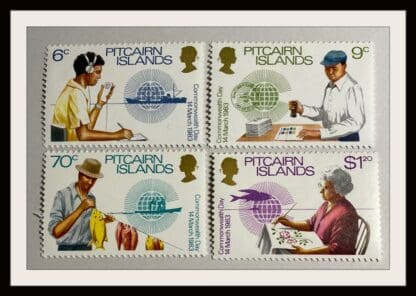 Pitcairn Scott #221-224 Mint Never Hinged