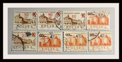 Poland Scott # 1919-1926 Used