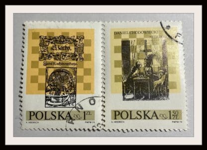 Poland Scott # 2043-2044 Used