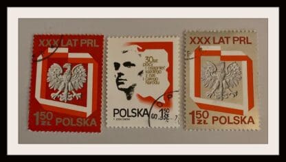 Poland Scott # 2045-2047 Used