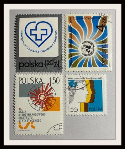 Poland Scott # 2108/2110/2115-2116 Used