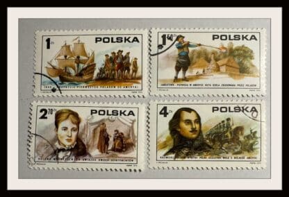 Poland Scott # 2117-2120 Used