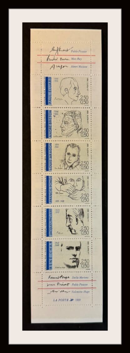 France Scott # B628-B633a Mint Never Hinged