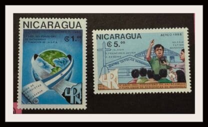 Nicaragua Scott # 1683-1684 Mint Never Hinged