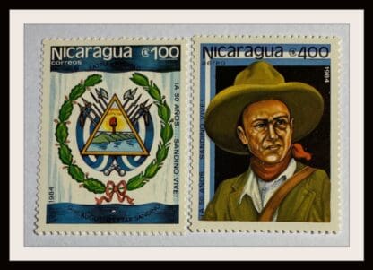 Nicaragua Scott # 1334-1335 Mint Never Hinged