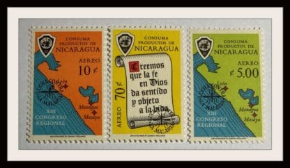 Nicaragua Scott # C504/C506/C508 Mint Never Hinged