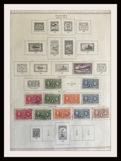 Panama Mini Collection 12 Pages