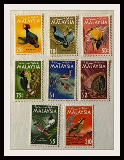 Malaysia  Scott # 21-27 Mint Never Hinged