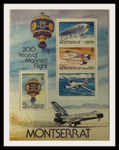 Montserrat Scott # 506b Mint Never Hinged