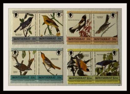 Montserrat Scott # 580-582a-b Mint Never Hinged Specimen