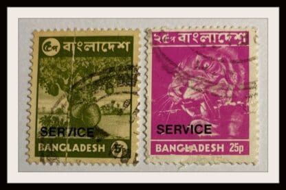 Bangladesh Scott # O16/O19 Used