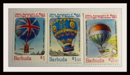 Barbuda Scott #578-580 Mint Hinged