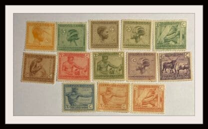 Belgium Congo Scott # 88-100 Mint Hinged