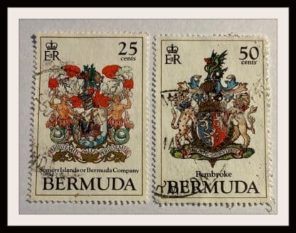 Bermuda Scott #434-435 Used