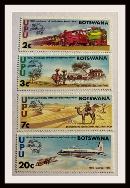 Botswana Scott #110-113 Mint Hinged