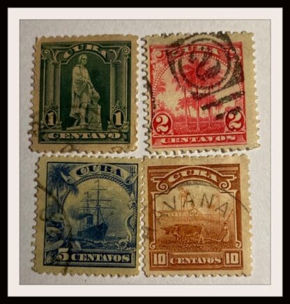 Cuba Scott #233-237 Used