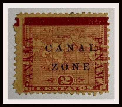 Canal Zone Scott # 11 Used