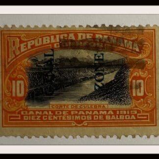 Canal Zone Scott # 45 Used