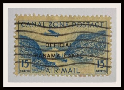 Canal Zone Scott # CO3 Used