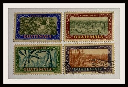 Guatemala Scott # 330-333 Used