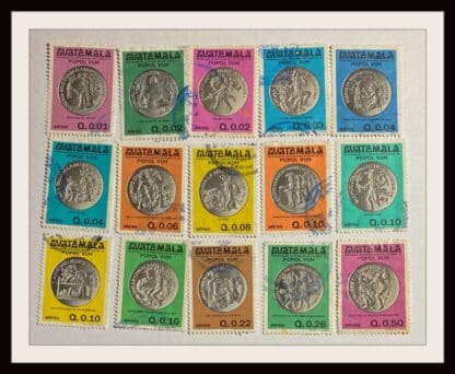 Guatemala Scott # C-716-720/722/724/727/731-736/738 Used