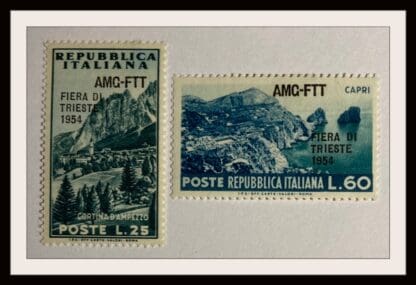 Italy Trieste Scott #204-205 Mint Hinged