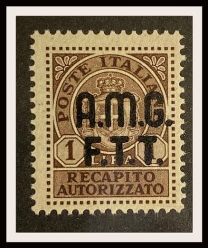 Italy Trieste Scott #EY1 Mint Hinged