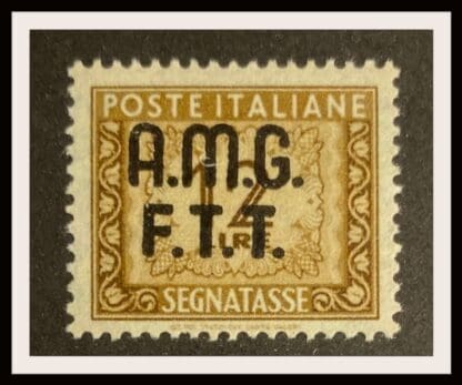 Italy Trieste Scott #J14 Mint Hinged