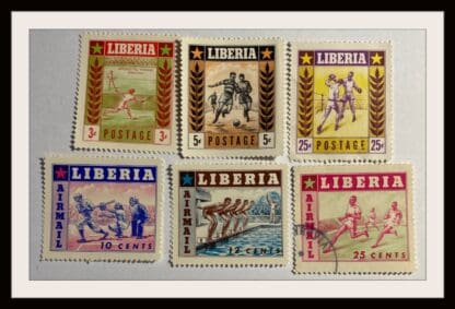 Liberia Scott # 347-349/C88-C90 Mint Hinged & Used