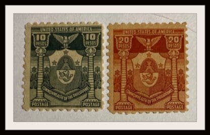 Philippines Scott # 431-432 Mint Hinged