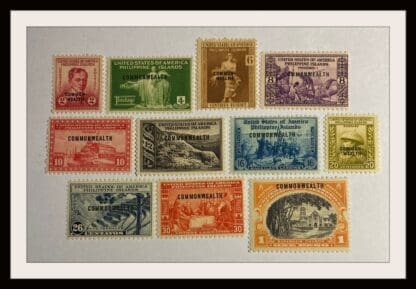 Philippines Scott # 433-443 Mint Never Hinged