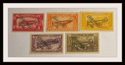 Philippines Scott # C47-C51 Mint Never Hinged