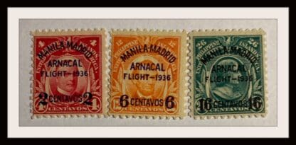 Philippines Scott # C54-C56 Mint Hinged