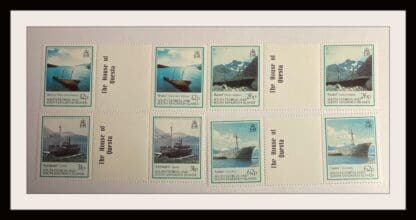 South Georgia Scott # 145-148 Gutter Pairs Mint Never Hinged