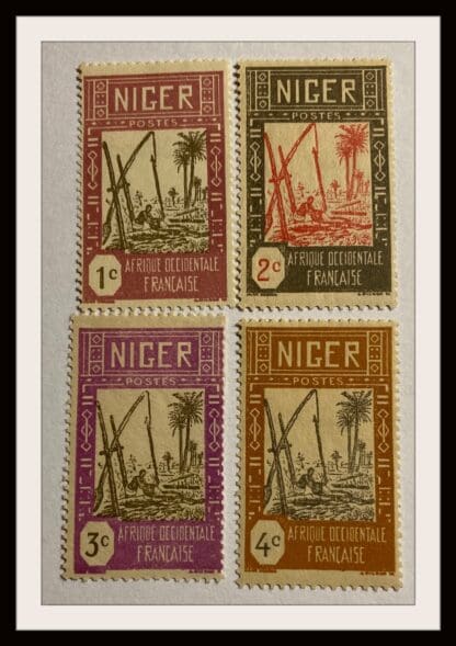 Niger Scott # 29-32 Mint Hinged