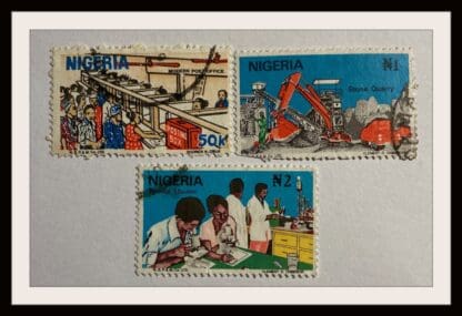 Nigeria Scott # 498-500 Used