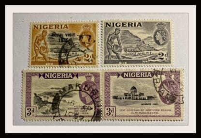 Nigeria Scott # 92/93a/95 Used