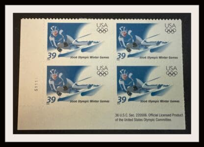 Scott #3995 Mint Never Hinged Plate Block